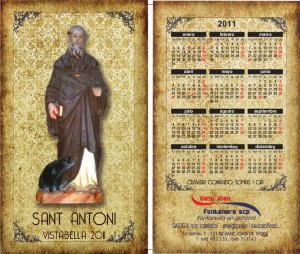 Calendari Sant Antoni 2011